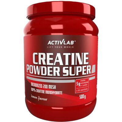 Activlab Monohydrat Kreatyny Super 500g - Cytryna - Monohydrat Kreatyny Activlab Monohydrat Kreatyny Super 500g - Cytryna - Monohydrat Kreatyny