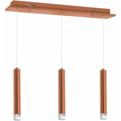 Suspension Cuivre Milagro - LED 15W Réglable - Publicité Suspension Cuivre Milagro - LED 15W Réglable - Publicité