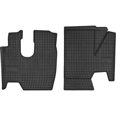 FROGUM Black Rubber Car Mats - Mercedes-Benz Fit FROGUM Black Rubber Car Mats - Mercedes-Benz Fit