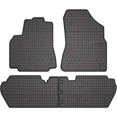FROGUM MMT A040 600633 - Gummimattor för Peugeot Partner II, Citroën Berlingo II, Set av 4, Svart FROGUM MMT A040 600633 - Gummimattor för Peugeot Partner II, Citroën Berlingo II, Set av 4, Svart