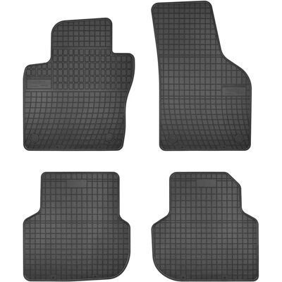 FROGUM Ensemble de Tapis en Caoutchouc pour Voiture - 4 Pièces FROGUM Ensemble de Tapis en Caoutchouc pour Voiture - 4 Pièces
