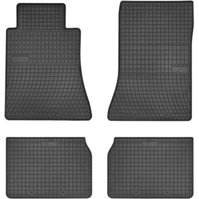Tapis en caoutchouc sur mesure FROGUM pour Mercedes-Benz W124 - Avant et arrière Tapis en caoutchouc sur mesure FROGUM pour Mercedes-Benz W124 - Avant et arrière