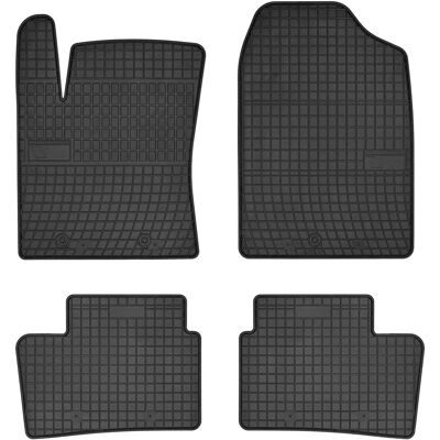 FROGUM Modell MMT A040 4 Schwarze Gummifußmatten - Fußmatten FROGUM Modell MMT A040 4 Schwarze Gummifußmatten - Fußmatten