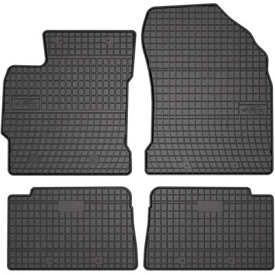 FROGUM Toyota Auris 4 schwarze Gummi Fußmatten FROGUM Toyota Auris 4 schwarze Gummi Fußmatten
