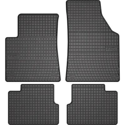 FROGUM Jeep Cherokee V Rubber Floor Mats Set - 4 Black FROGUM Jeep Cherokee V Rubber Floor Mats Set - 4 Black