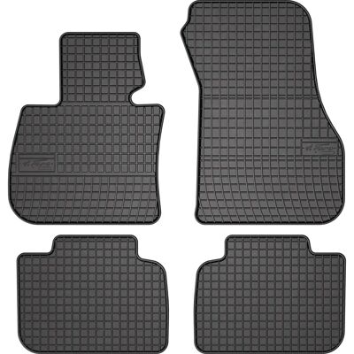 FROGUM Black Custom Fit Rubber Floor Mats - Floor Mats FROGUM Black Custom Fit Rubber Floor Mats - Floor Mats