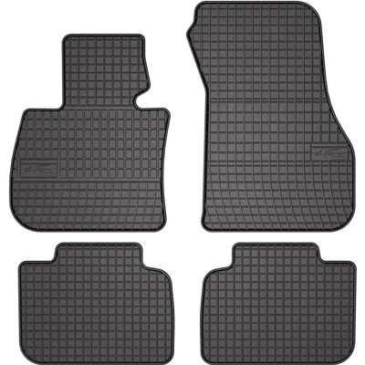 FROGUM Black Custom Fit Rubber Floor Mats - Floor Mats FROGUM Black Custom Fit Rubber Floor Mats - Floor Mats