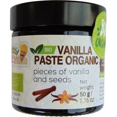 Royal Brand Pâte de Vanille BIO 50 g - Pâte de Vanille - Publicité Royal Brand Pâte de Vanille BIO 50 g - Pâte de Vanille - Publicité