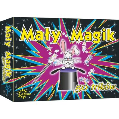 Abino Petit Magicien - 50 Astuces - Coffret Magie - Publicité Abino Petit Magicien - 50 Astuces - Coffret Magie - Publicité