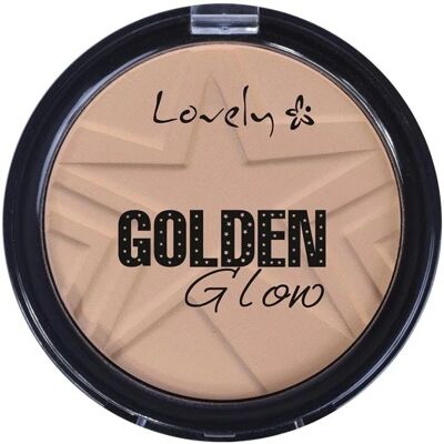 LOVELY Golden Glow Powder - Face Powder for Radiance - 15g LOVELY Golden Glow Powder - Face Powder for Radiance - 15g
