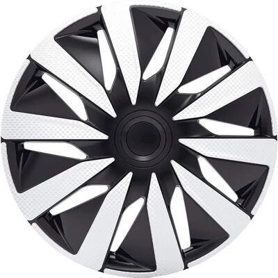 J-Tec Lazio 13-Zoll Radkappen - Silber / Schwarz / Kohlefaser J-Tec Lazio 13-Zoll Radkappen - Silber / Schwarz / Kohlefaser