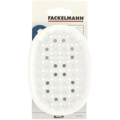Fackelmann Tecno Seifenhalter - Kunststoff, Weiß, Blau, Grau - Seifenschale Fackelmann Tecno Seifenhalter - Kunststoff, Weiß, Blau, Grau - Seifenschale