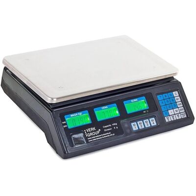 Waga przemysłowa / Cyfrowa waga - do 40 kg - Waga przemysłowa Waga przemysłowa / Cyfrowa waga - do 40 kg - Waga przemysłowa