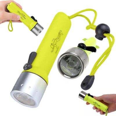 Lanterna de mergulho genérica - à prova d'água 50 m, LED Lanterna de mergulho genérica - à prova d'água 50 m, LED