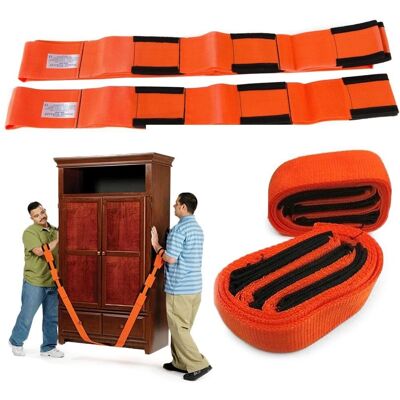 Correas de transporte de nailon duradero Northix - Pack de 2 Correas de transporte de nailon duradero Northix - Pack de 2