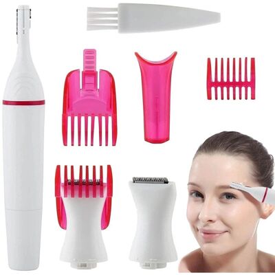 Mobil o Teknik 3-i-1 Epilator - Ansigt & Krop Hvid Mobil o Teknik 3-i-1 Epilator - Ansigt & Krop Hvid