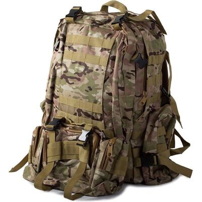 Verk Group Taktinen sotilasyksikköön soveltuva selkäreppu - 48,5l Coyote Verk Group Taktinen sotilasyksikköön soveltuva selkäreppu - 48,5l Coyote