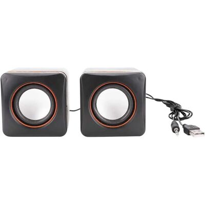 Northix USB-kaiuttimet - 2 kpl - Tyylikkäät & Kompaktit - PC-ääni Northix USB-kaiuttimet - 2 kpl - Tyylikkäät & Kompaktit - PC-ääni