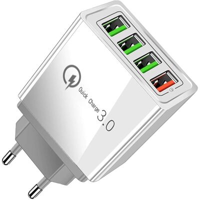 Northix USB-laturi - 4 porttia - Satunnaisesti myyty Northix USB-laturi - 4 porttia - Satunnaisesti myyty