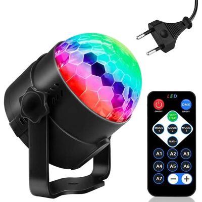 Megabilligt RGB Diskokugle - Indendørs Festlys Megabilligt RGB Diskokugle - Indendørs Festlys
