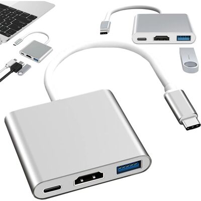 Mobil o Teknik USB-C MultiPort HDMI sovitin - Elektroniikka Mobil o Teknik USB-C MultiPort HDMI sovitin - Elektroniikka