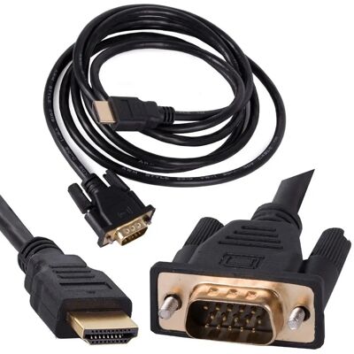 Yleinen VGA-HDMI-sovitin - 1080p Yleinen VGA-HDMI-sovitin - 1080p