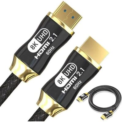 Megabilligt HDMI 2.1 Ultra High Speed 8K 1,5m - Video & Audio Kaapeli Megabilligt HDMI 2.1 Ultra High Speed 8K 1,5m - Video & Audio Kaapeli