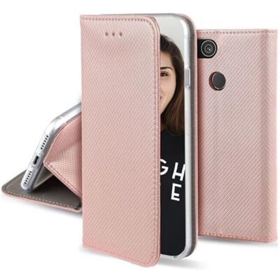 Jaym iPhone 14 Rose Gold Folio-Hülle - Stand, Magnetisch, Kartenfach Jaym iPhone 14 Rose Gold Folio-Hülle - Stand, Magnetisch, Kartenfach