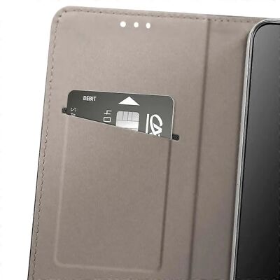 Funda Folio Jaym Gold para iPhone 14 Pro con Soporte y Ranura para Tarjetas Funda Folio Jaym Gold para iPhone 14 Pro con Soporte y Ranura para Tarjetas