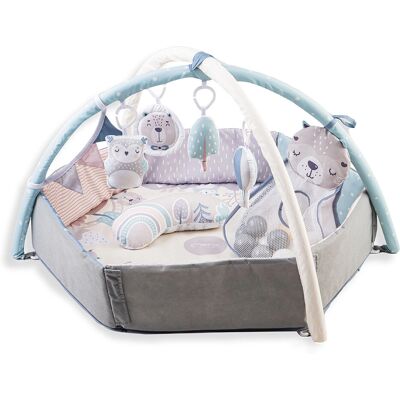 MoMi Baby Gym & Spielmatte - Mehrzweck, Bunt MoMi Baby Gym & Spielmatte - Mehrzweck, Bunt