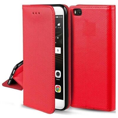 Étui Folio Rouge pour Galaxy A35 5G - Support & Fermeture Magnétique Étui Folio Rouge pour Galaxy A35 5G - Support & Fermeture Magnétique