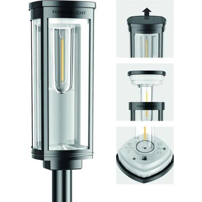 SUNARI - FLS-97 CLASSIC Post - 3000K - Solar Lamp SUNARI - FLS-97 CLASSIC Post - 3000K - Solar Lamp