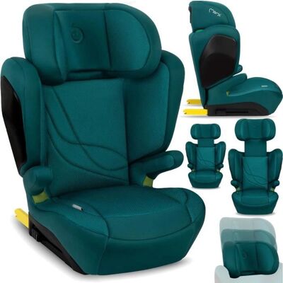 Momi Mei Kindersitz - Grün - ISOFIX, 100-150cm - Kindersitz Momi Mei Kindersitz - Grün - ISOFIX, 100-150cm - Kindersitz
