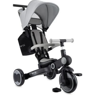 Momi Faltbarer Dreirad 4-in-1 Grau - Kinder Dreirad Momi Faltbarer Dreirad 4-in-1 Grau - Kinder Dreirad