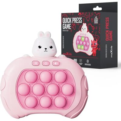 Maxlife Rosa Interaktives Pop-It Spiel - Stressabbau & Gedächtnis Maxlife Rosa Interaktives Pop-It Spiel - Stressabbau & Gedächtnis