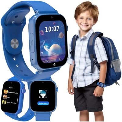 Smartwatch dla Dzieci FOREVER - GPS, WiFi, 4G - Niebieski Smartwatch dla Dzieci FOREVER - GPS, WiFi, 4G - Niebieski