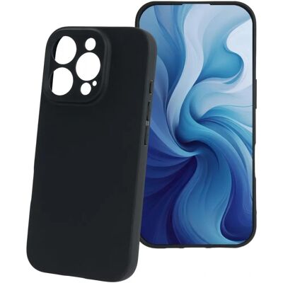 TFO iPhone 16 Pro Silikon TPU Weiches Case - Schwarz TFO iPhone 16 Pro Silikon TPU Weiches Case - Schwarz