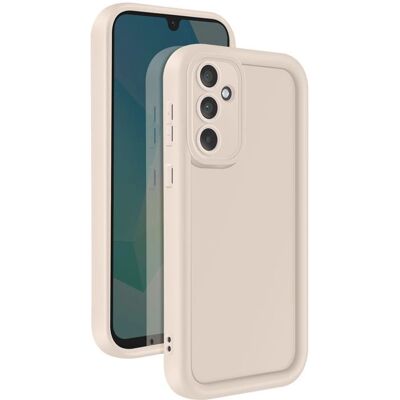 Coque en silicone beige pour Galaxy A35 - Étui pour téléphone Coque en silicone beige pour Galaxy A35 - Étui pour téléphone