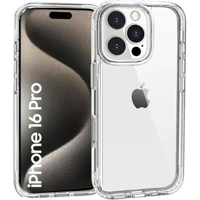 TFO iPhone 16 Pro - Läpinäkyvä pehmeä kuori - Puhelimen suojus TFO iPhone 16 Pro - Läpinäkyvä pehmeä kuori - Puhelimen suojus