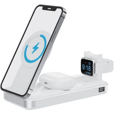 Forever MATB-300 3-i-1 Magnetisk Trådløs PowerBank - 10.000mAh Forever MATB-300 3-i-1 Magnetisk Trådløs PowerBank - 10.000mAh