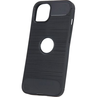 TFO Musta silikonikuori iPhone 16 - Iskunkestävä suojakotelo TFO Musta silikonikuori iPhone 16 - Iskunkestävä suojakotelo