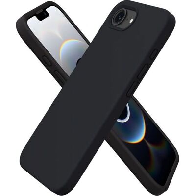 TechSolz iPhone 16e - Matte TPU Flexible Hülle - Schwarz - Handyhülle TechSolz iPhone 16e - Matte TPU Flexible Hülle - Schwarz - Handyhülle