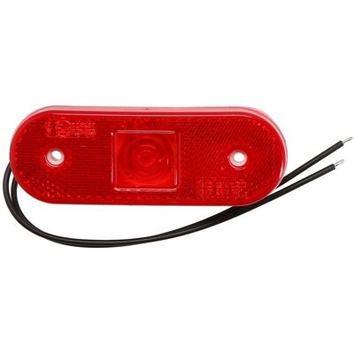 WAŚ Model 230 W47 Boczne światło ostrzegawcze - 12/24V Czerwony WAŚ Model 230 W47 Boczne światło ostrzegawcze - 12/24V Czerwony