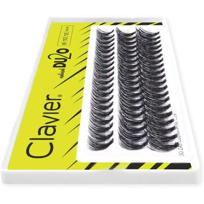 Clavier DU2O Double Volume MIX Groupes de cils - 9mm-10mm-11mm - Publicité Clavier DU2O Double Volume MIX Groupes de cils - 9mm-10mm-11mm - Publicité