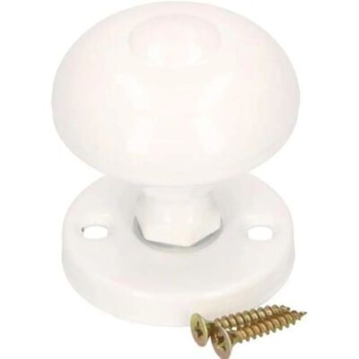 KOTARBAU - White Powder-Coated 55mm Door Handle - Door and Gate Handle KOTARBAU - White Powder-Coated 55mm Door Handle - Door and Gate Handle