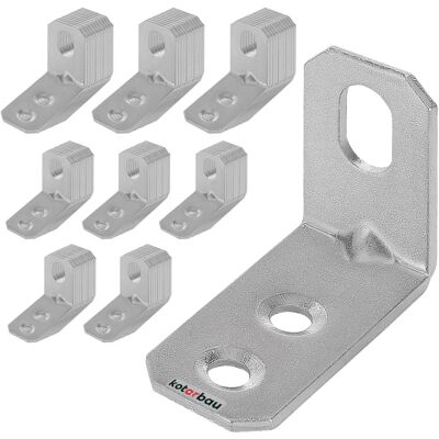 KOTARBAU Stalowy Kątownik 25x35x16mm - Budowlany Złącze Kątowe KOTARBAU Stalowy Kątownik 25x35x16mm - Budowlany Złącze Kątowe
