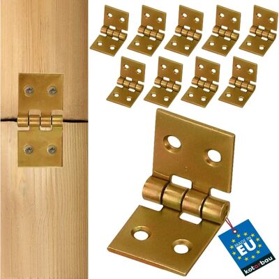 Kotarbau Metallmöbel Scharnier-Set - 50x25 mm - Hohe Tragfähigkeit Kotarbau Metallmöbel Scharnier-Set - 50x25 mm - Hohe Tragfähigkeit