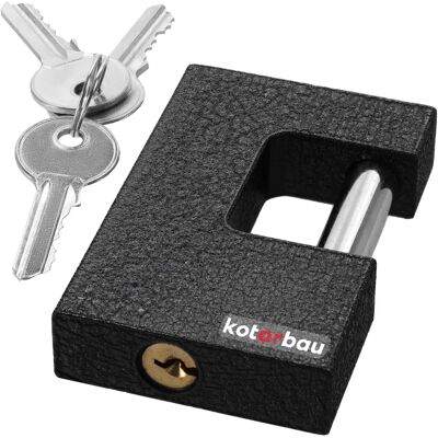Kotarbau Gjutjärnsskafthänglås 90 Mm - Padlock Kotarbau Gjutjärnsskafthänglås 90 Mm - Padlock