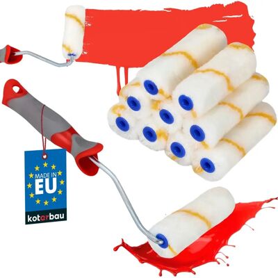 Lot de 10 rouleaux de peinture KOTARBAU 115 mm avec manche en caoutchouc - Peinture & rénovation - Publicité Lot de 10 rouleaux de peinture KOTARBAU 115 mm avec manche en caoutchouc - Peinture & rénovation - Publicité
