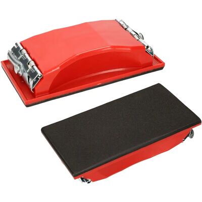 KOTARBAU Smerigliatrice Manuale Rossa - 85x165mm - Durevole KOTARBAU Smerigliatrice Manuale Rossa - 85x165mm - Durevole